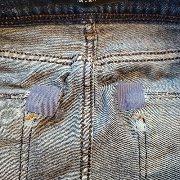 Hudson Jeans Men's Size 34 Collin Skinny Blue Stretch Denim 34x29 - Picture 5 of 13